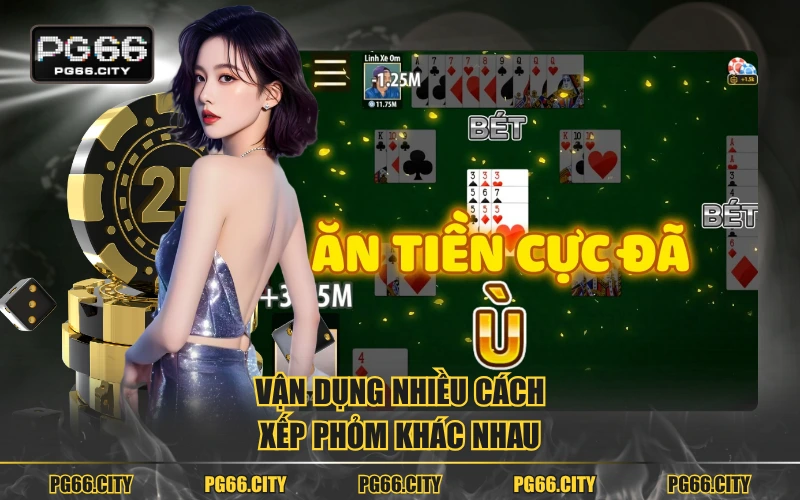 Vận dụng nhiều cách xếp phỏm khác nhau